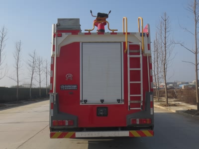 重汽16吨水罐消防车